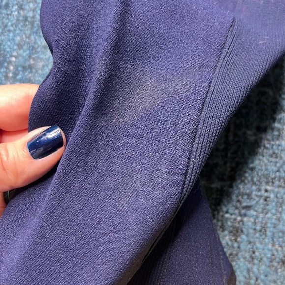 Vintage Bogner West Germany Wool Blend Olympic Stirrup Ski Pants in Navy Blue - Picture 11 of 11